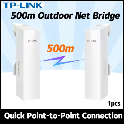 TP-LINK MESH Outdoor Waterproof 5.8G AP 867M AP Bridge Outdoor Access Wireless Coverage Base Station