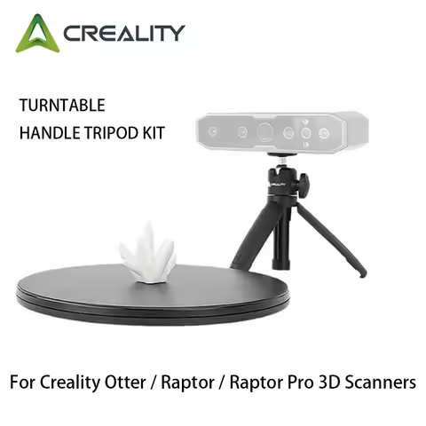 Creality Scanners Turntable & Handle Tripod KIT For CR-Scanner Otter/Raptor/Raptor Pro 3D Scanner Ea