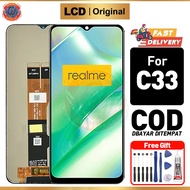 Original Realme C33 LCD Fullset Original Touchscreen For Glass Touch Screen Digitizer