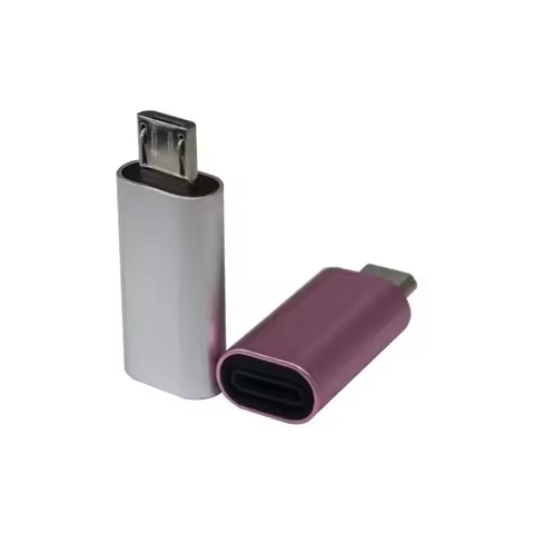 Mini OTG Adapter Micro USB To 8 Pin for Apple Charge for Iphone X XS MAX XR 8 7 6S Plus Sync Data Ch