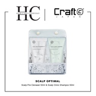 Craft Pre - Cleanser Shampoo 50 ml & Craft Scalp Clinic Shampoo 50 ml ( Travel Kit )
