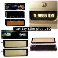 IZY Plus LED Freed Acrylic Number Plate IZY Honda Freed Number Plate Cover