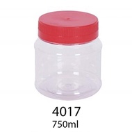 5PCs Pet Container/ Balang Kuih 4017