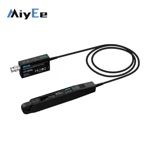Micsig CP1003B 100MHz 5A/30A Dual Range High Frequency AC/DC Current Probe with BNC Connector for Os