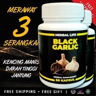 Black Garlic Capsule Black Garlic Kapsul Black Garlic Capsule Bawang Hitam Kapsul Original HQ Halal 