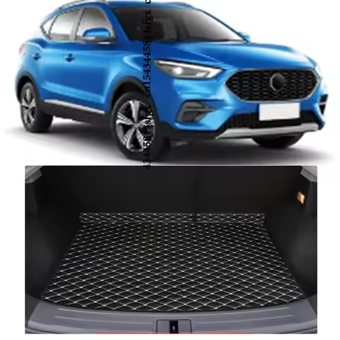 Custom Car Trunk Main Mat For MG ZS EV 2017-2025 Waterproof Anti Scratch Non-slip Protect Cover Inte
