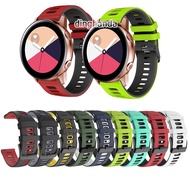 Silicone Replacement Watchband Sport Strap for Samsung Galaxy Watch Active 2 Gear Sport S4