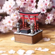 【 DIY手作】日本鳥居 存錢筒禮盒 木製存錢筒設計 鳥居模型 神社