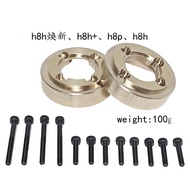 2Pcs Brass Weights for 1/8 RC Remote Control Climbing Car Modification Upgrade Accessories Compatibl