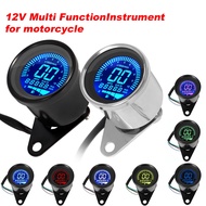DIGITAL METER LED LCD Speedometer Meter Universal Fit Semua Motor RPM METER DIGITAL METER RPM