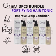 [ 3Pcs Bundle ] Omiio Hair Care Expert Fortifying Tonic / Omiio / Hair Tonic / Hair Growth / Rambut 