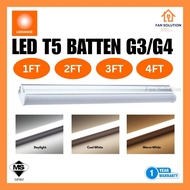 OSRAM LED T5 BATTEN TUBE G3/G4 1FT 3.4W/2FT 6.5W/3FT 9.6W/4FT 13W DAYLIGHT/WARM WHITE/COOL WHITE SIR