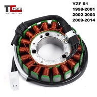 Motorcycle Generator Stator Coil for Yamaha YZF R1 1998 1999 2001 2002 2003 2009-2014 2010 2011 2012