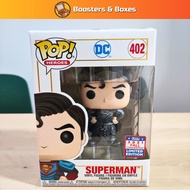 Funko Pop DC: Imperial Heroes - Superman (Black Armor) #402 (Metallic) [2021 Fall Convention Limited