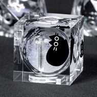 D&D Dice Cat Liquid Core Dice Sharp Edge Polyhedral Dice Set, Dungeon And Dragon Role Playing Set,