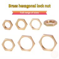 Nat Kunci Hex Loyang Benang BSP 1/8-1 Inch Anti Karat Kalis Air Dapur Bilik Air Aksesori Paip Air