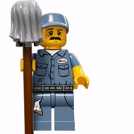 *In Stock* Lego Minifigure Minifig 71011 Series 15 Janitor