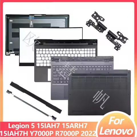 M New for Lenovo Legion 5 15IAH7 15ARH7 15IAH7H Y7000P R7000P 2022 LCD Back Cover Front Bezel Palmre