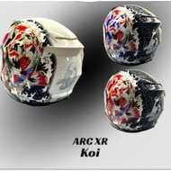 ORIGINAL HELMET ARC XR KOI NEW DESIGN (WH/BL/RD)