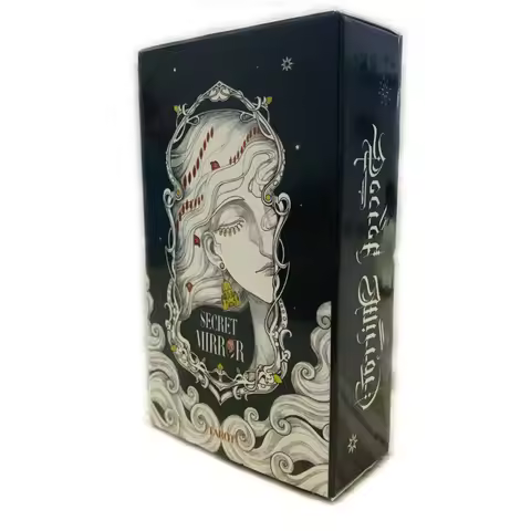Secret Mirror Tarot cards 80 deck 10x6.3cm Divination Deck English Vision Edition Tarot Board Playin