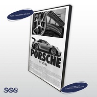 PORSCHE 811 GT3 RS POSTER AESTHETIC POSTER/ FRAMEBLOCK POSTER/