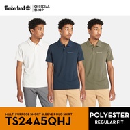 Timberland Men's Multi Purpose Short Sleeve Polo Shirt เสื้อโปโล (TS24A5QHJ)