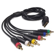 Component AV Cable for PS2 / PS3 / PS3 Slim, HD Multi Out Composite RCA Audio Video Cable for Sony P