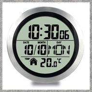 (DGHV) Digital Shower Clock Waterproof Bathroom Timer Clock Digital Kitchen Wall Clock No Punching S