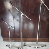 Super Durable Medium Stainless Steel Mic Stand, Medium Mic Stand, Vocal Mic Stand, SS T Pole