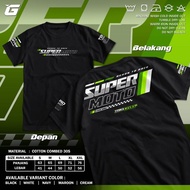 S-5XL Kaos Racing Supermoto Racing Zona Racing Ready To Race Baju Distro Motor Sport Motocross Tshir
