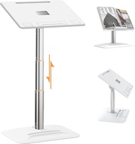 實體店鋪(🈹🈹🈹限今日特價$198)Laptop Stand Height Adjustable 26-55cm, Portable Book Holders for Reading Hands Fr