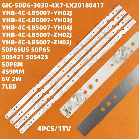LED backlight Strip For GIC50LB24 50p65 TB 50C715 50p8 50P65US 50S421 50S423 50P65US 50P8M 50P65 4C-
