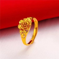 ของแท้100% ปรับขนาดได้ แหวนทองแท้  ขายได้ จำนำได้!!! แหวน0.6กรัม แหวนทอง แหวนครึ่งสลึง ทอง แหวนทองไม่ลอก แหวนทองแท้1/2 แหวนทอง แหวนทอง1กรัมแท้  แหวนทองไม่ลอก24k แหวนทองไม่ลอกไม่ดำ แหวนมงคลโชคลาภ ทองแท้ ผ่อนได้ แหวนหมั้น