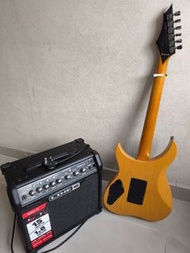 Samick JTR RS20 TDB電子結他 & Line 6 Spider IV 15瓦擴音器