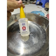 Super glue 502, glue 3 seconds