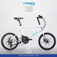2023 TRINX Z5 จักรยานมินิ ล้อ 20 นิ้ว เฟรมอลูมิเนียม Shimano Altus 3x8 speed