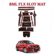 Proton Saga BLM FLX Interior Slot Mat Storage Drink Bottle Cup Mat Dashboard Anti Slip Rubber Mats