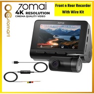 70mai A800SE Set Car Recorder Dual vision 4K Ultra HD Screen 70 Mai DVR Dash Cam