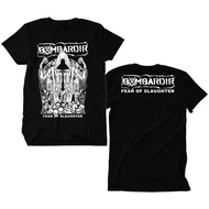 Bombardir Punk Band T-Shirt - Fear black