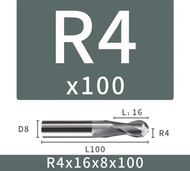 เอ็นมิลคาร์ไบด์ หัวบอล อลูมิเนียม - Carbide End Mill ball nose for Aluminium