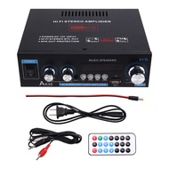US Plug 800W Digital Amplifier AK35 Hifi FM Bluetooth AMP Bass Audio Power Subwoofer Speakers for Ca