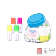 Elfen ปากกา ปากกาไฮไลท์ ปากกาเน้นข้อความ ทวิงเคิล จำนวน 45 ด้าม