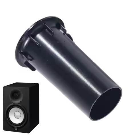 Speaker Port Tube 3 Inch to 12 Inches Diameter Subwoofer Bass Tube Speaker Box Black Bass Air Ports 