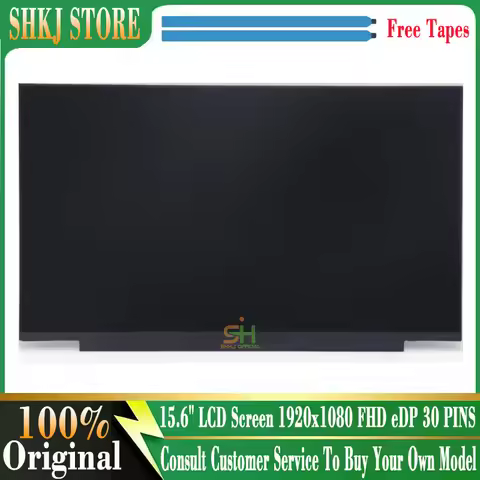 15.6’’ Laptop LCD Screen NV156FHM-N69 LP156WFE-SPB1 N156HCG-EN2 N156HCE-EN1 IPS 1920x1080 eDP 30 Pin