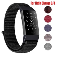 Nylon Loop Strap For Fitbit Charge 3 4 Smart Watch Band Sport Women Men Bracelet Replace Wristband Charge 5 4 3 SE Correa Accessory