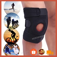 Adjustable Strap Knee Pad Brace Safety Guard Support Cap Anti Slip Protect Breathable Pelindung Lutut 1PCS