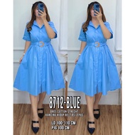 Ef 8712 Women's cotton stretch Dress