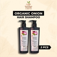 Natureal Organic Onion Shampoo 2pcs – Onion Shampoo Reduces Hair Fall and Strengthen Hair Roots