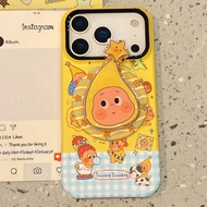 realme 11x 5g casing casing realme c15 casing realme 12x 5g With Magnetic Fun Cartoon Stars Suitable