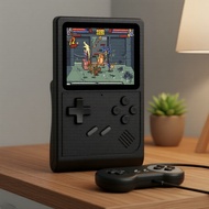 AA GB300 Handheld Game Console with 3-Inch Display, 6000 Retro Games, AV Out for SFC/GBA  Konsol Per